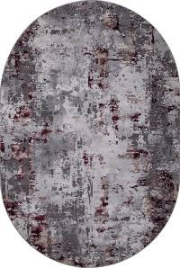 Ковер GRAND ( ГРАНД ) 23319 - 950 GREY / PURPLE ( Овал )