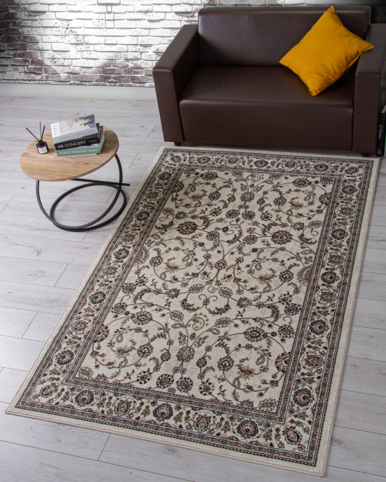 Ковер d251 - CREAM-BROWN - Прямоугольник - коллекция VALENCIA DELUXE
