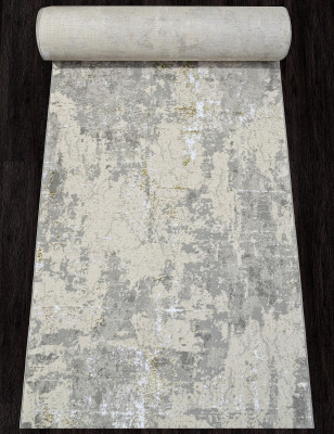 Ковер F169 - CREAM-GREEN - Дорожка - коллекция LIMAN