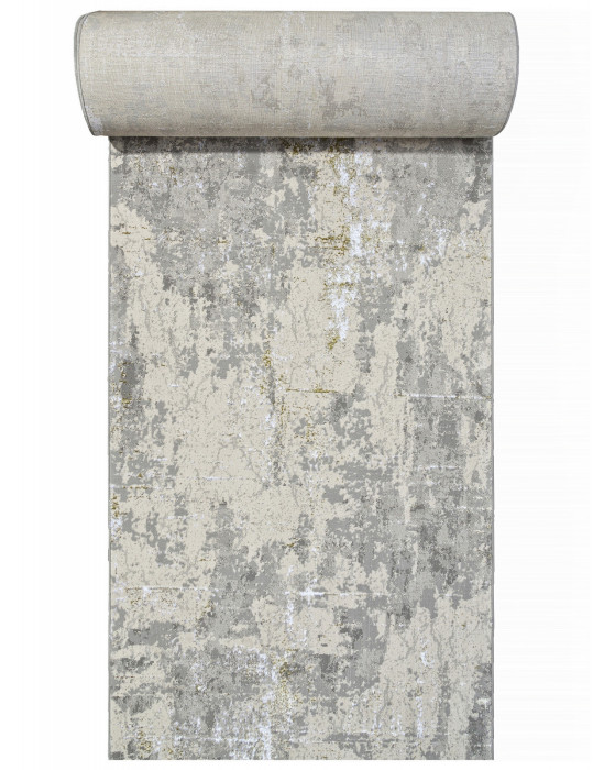 Ковер F169 - CREAM-GREEN - Дорожка - коллекция LIMAN