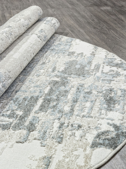 Ковер F231 - BEIGE-BLUE - Овал - коллекция NATUREL