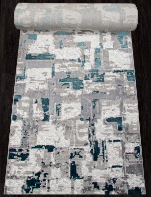 Ковер F288 - GRAY - Дорожка - коллекция PALERMO