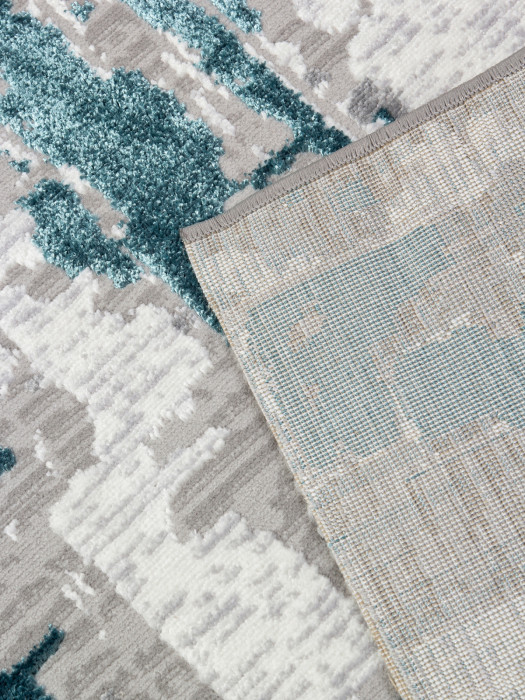 Ковер F288 - GRAY - Дорожка - коллекция PALERMO