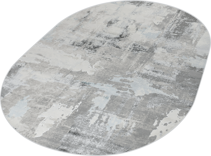 Ковер 36506A oval GREY / BLUE