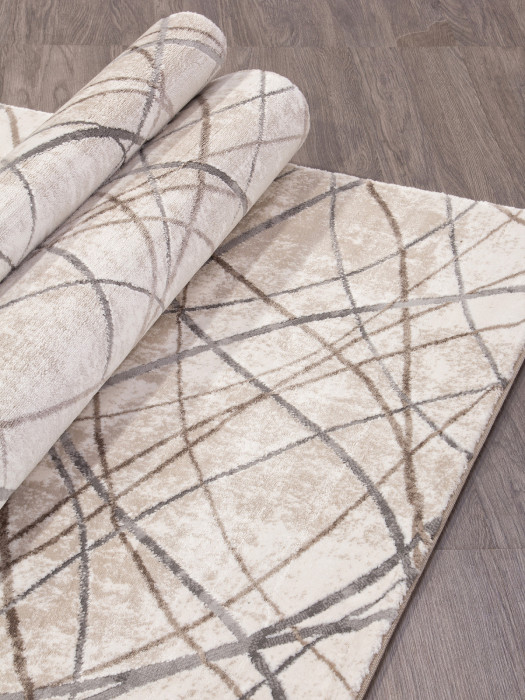 Ковер 04081C - GREY / BROWN - Прямоугольник - коллекция ARMINA