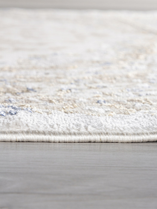 Ковер 27239A - CREAM / NAVY - Прямоугольник - коллекция MOSSO