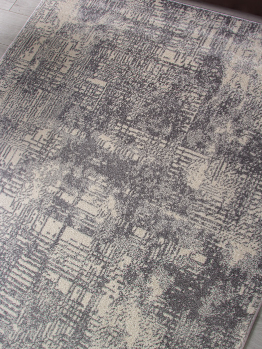 Ковер F050 - GRAY - Прямоугольник - коллекция TORNADO
