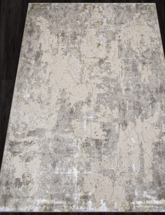 Ковер F169 - CREAM-GREEN - Прямоугольник - коллекция LIMAN