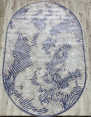 Ковер 36911J oval BLUE / BLUE