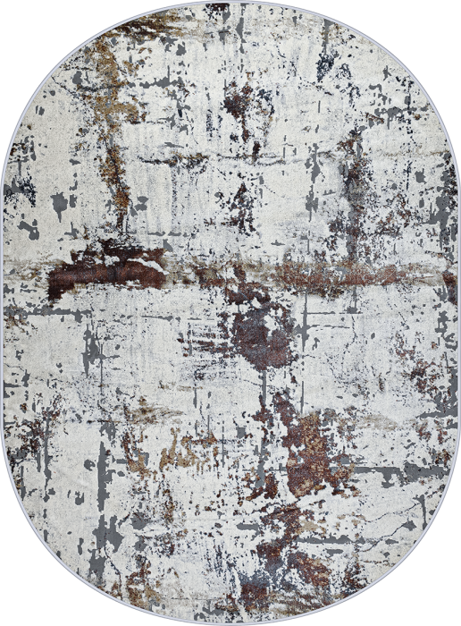 Ковер 37379A oval TERRA / L.GREY