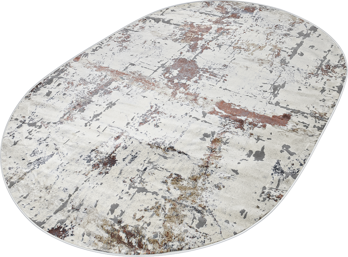Ковер 37379A oval TERRA / L.GREY