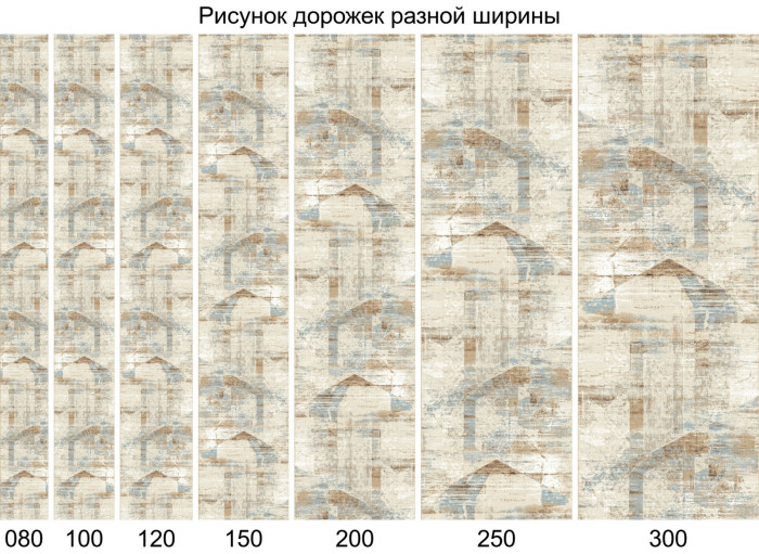 Ковер D949 - CREAM - Дорожка - коллекция VALENCIA DELUXE