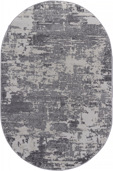 Ковер F231 - GRAY - Овал - коллекция NATUREL