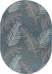 Ковер KAIR ( КАИР) S132 - BLUE ( Овал )