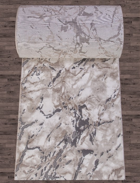 Ковер 03819A - GREY / BROWN - Дорожка - коллекция ARMINA