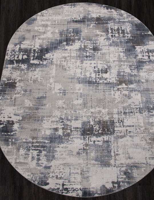 Ковер 04082T - BLUE / BLUE - Овал - коллекция ARMINA