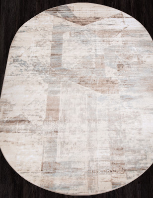 Ковер D949 - CREAM - Овал - коллекция VALENCIA DELUXE