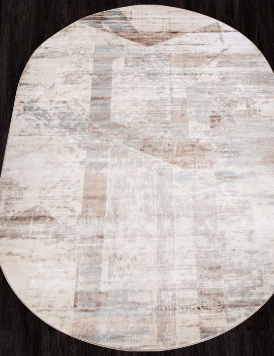 Ковер D949 - CREAM - Овал - коллекция VALENCIA DELUXE