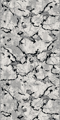 Ковер F289 - DARK GRAY - Дорожка - коллекция PALERMO