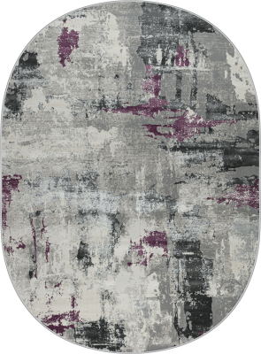 Ковер 36506A oval GREY / LILA