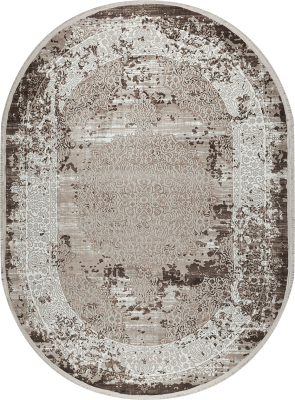 Ковер 36561C oval BROWN / BEIGE
