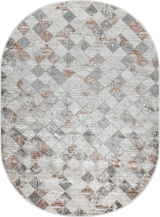 Ковер 37914A oval BAKIR FLS / BEIGE FL