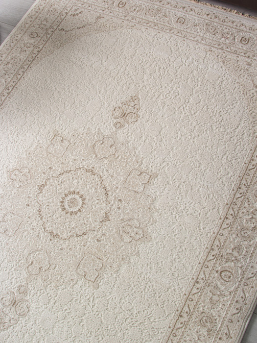 Ковер 35901B - CREAM / CREAM - Прямоугольник - коллекция JASMINE