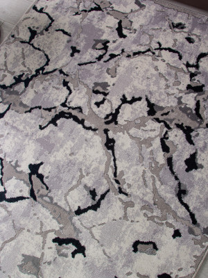 Ковер F289 - DARK GRAY - Прямоугольник - коллекция PALERMO