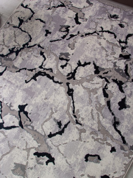 Ковер F289 - DARK GRAY - Прямоугольник - коллекция PALERMO