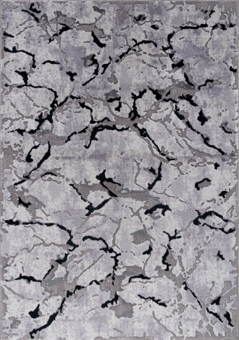 Ковер F289 - DARK GRAY - Прямоугольник - коллекция PALERMO