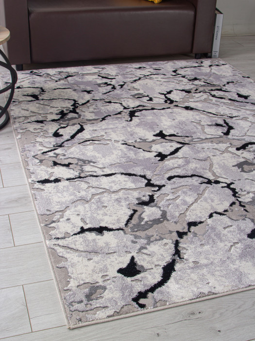 Ковер F289 - DARK GRAY - Прямоугольник - коллекция PALERMO