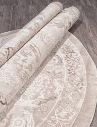 Ковер ARMINA ( АРМИНА ) 03701A - BROWN / BROWN ( Круг )