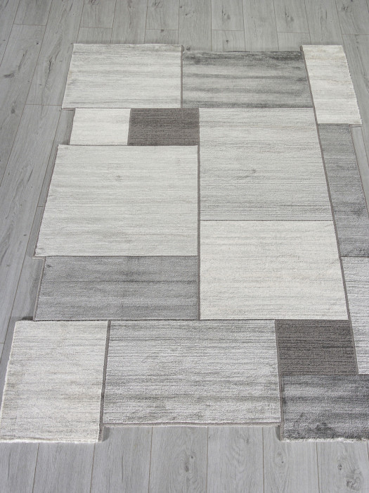 Ковер 00834G - GREY / GREY - Прямоугольник - коллекция SAFIR