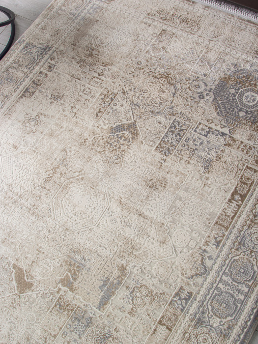Ковер 35905A - CREAM / CREAM - Прямоугольник - коллекция JASMINE