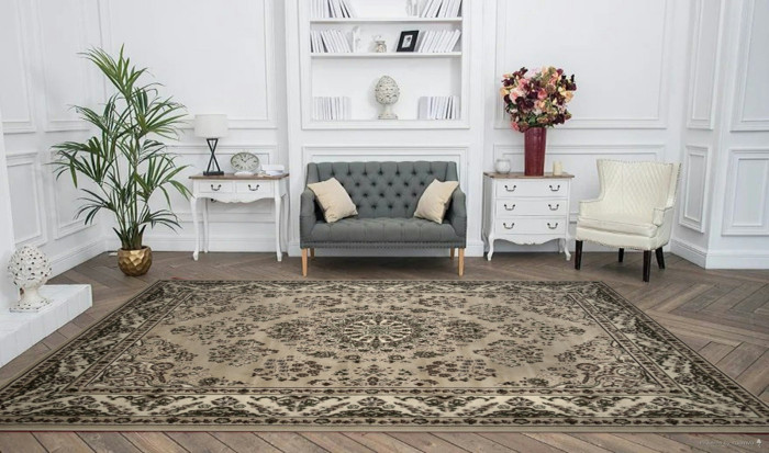 Ковер D285 - BEIGE - Прямоугольник - коллекция GAVANA