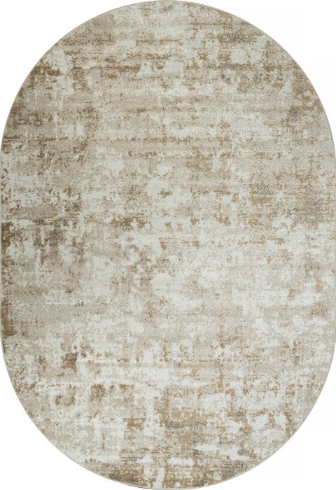 Ковер F232 - BEIGE - Овал - коллекция NATUREL