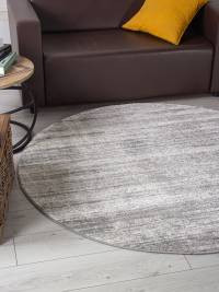 Ковер ARMINA ( АРМИНА ) 04077G - GREY / GREY ( Круг )