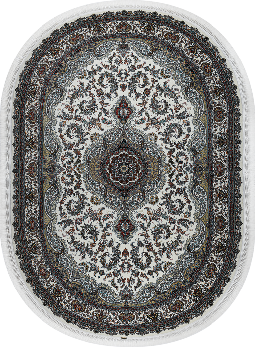 Ковер 20098J oval CREAM / CREAM