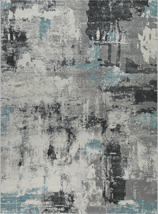 Ковер 36506A r BLUE / L.GREY