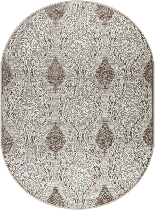 Ковер 36912J oval CREAM / D.BEIGE