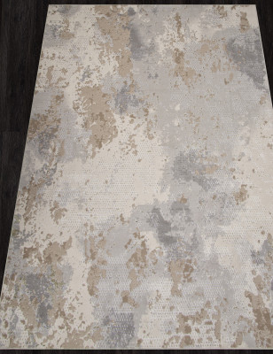 Ковер F171 - CREAM-GREEN - Прямоугольник - коллекция LIMAN