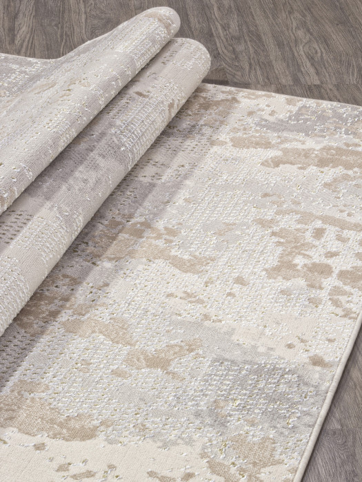 Ковер F171 - CREAM-GREEN - Прямоугольник - коллекция LIMAN