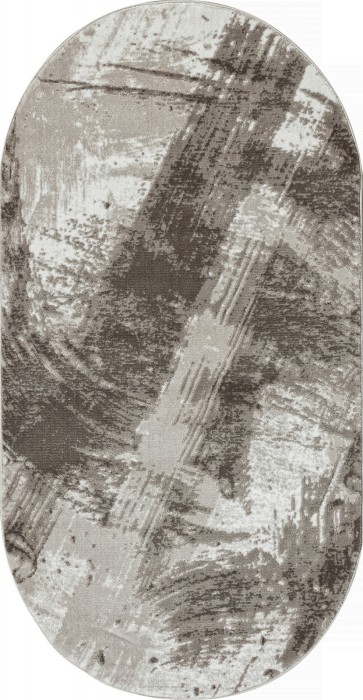 Ковер GL020A - BROWN / BROWN - Овал - коллекция NENSI