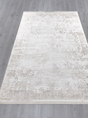 Ковер L252A - CREAM SHRINK / VIZON FDY - Прямоугольник - коллекция EFSAN