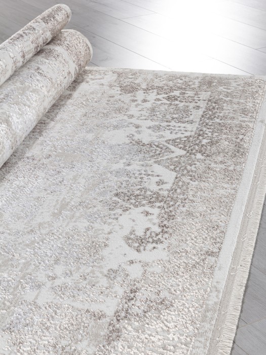 Ковер L252A - CREAM SHRINK / VIZON FDY - Прямоугольник - коллекция EFSAN