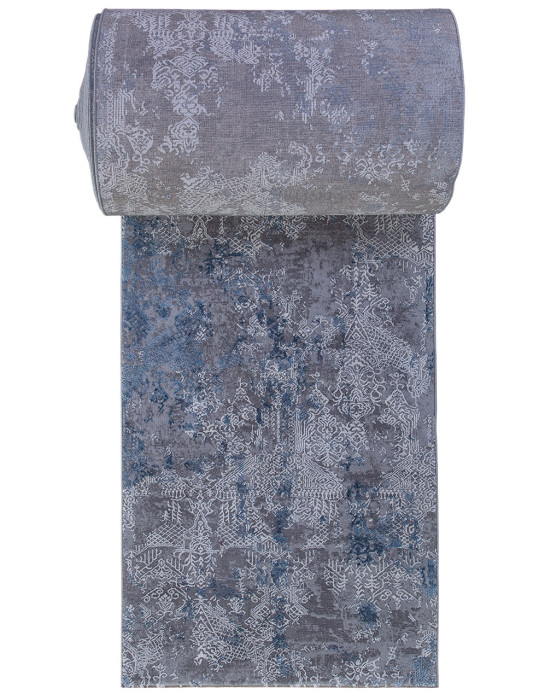 Ковер 03851A - BLUE / BLUE - Дорожка - коллекция ARMINA