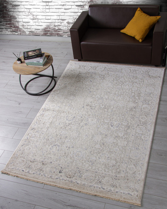 Ковер 35981A - CREAM / CREAM - Прямоугольник - коллекция JASMINE