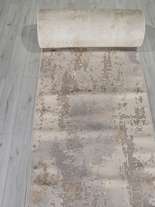 Ковер F171 - DARK BEIGE - Дорожка - коллекция LIMAN