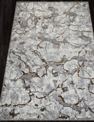 Ковер F289 - GRAY-GREEN - Прямоугольник - коллекция PALERMO