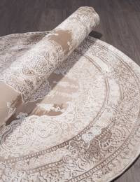Ковер ARMINA ( АРМИНА ) 03704A - BROWN / BROWN ( Круг )